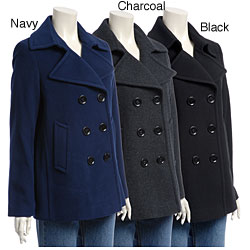 Bottom Belted Wool Trench Coat in Camel (also in Navy and Pitch Black