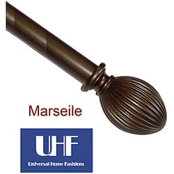 Marseille 84 to 144-inch Telescoping Curtain Rod