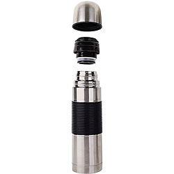3-cup Stainless Steel Travel Thermos