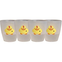 Sheriff Duck 4-piece Children's Cup Set