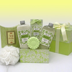 Green Tea Day Spa Gift Basket