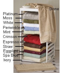 Calcot Hollow Yarn Bath Towels (Set of 7)