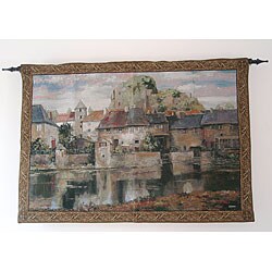 La Seyne Sur Mer Wall Tapestry and Rod