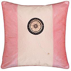Peach/ Pink Decorative Cushion Cover
