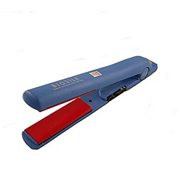 BioSilk Blue Ergonomic Tourmaline Flat Iron