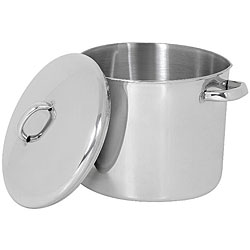 RevereTri-Ply Bottom 8-quart Stockpot with Lid 