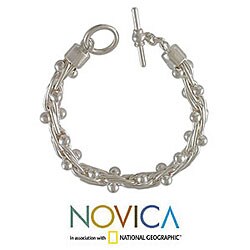 Sterling Silver 'Charisma' Bracelet (Mexico)