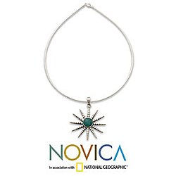 Sterling Silver 'Balinese Sunshine' Necklace (Indonesia)