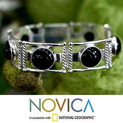 Onyx 'Eclipse' Bracelet (Indonesia)