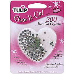 Tulip Glam-It-Up! Iron-On Crystals (Pack of 200)