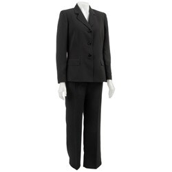 Evan Picone Women's Black 2-piece Suit