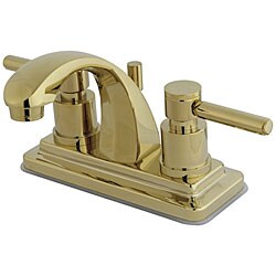 Concord Polished Brass 4-inch Bathroom Faucet
