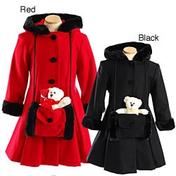 Trilogi Collection Girl's Dressy Swing Coat