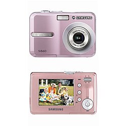 Samsung Digimax S860 8.1 MP Pink Digital Camera (Refurbished)