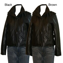 Collezione Women's New Zealand Lamb Leather Jacket