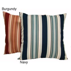 Suburban Stripe Indoor/ Outdoor Floor Pillow