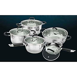 Citycook Premium Stainless Steel 10-Piece Cookware Set