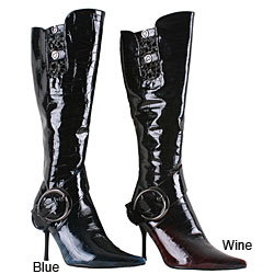 Da Viccino by Beston Women's Crocodile Print Boots