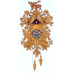 Handcrafted Wood Battery-operated Cuckoo Clock