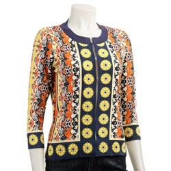 August Silk Women's 'Bohemian Scarf' Cardigan