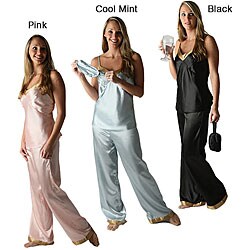 Mystic Clothing Women's Pajama and Sleep Mask Set
