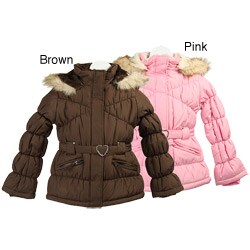 London Fog Girl's Belted Jacket