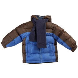 Oshkosh Boy's Blue Colorblock Puffer Jacket