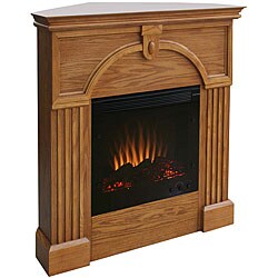 Turnin Electric Corner Fireplace