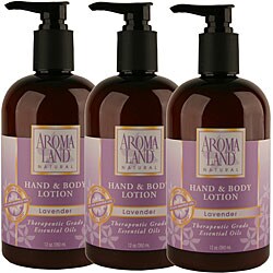 Aromaland Lavender 12-ounce Body Lotion (Pack of 3)