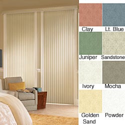 Havana Vinyl Vertical Blinds (38 in. W x Custom Length)