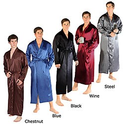 Mens Satin Robe