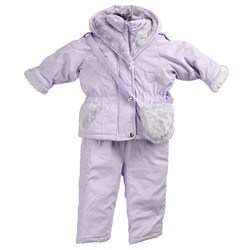 BigChill Toddler Girl's Lilac Sparkle Snew Ensemble
