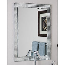Frameless Disco Wall Mirror