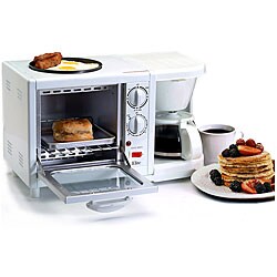 Elite 3-in-1 Toaster Oven/ Griddle/ Coffeemaker