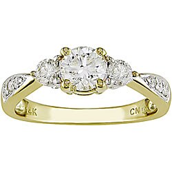 14k Gold 3/4ct TDW Diamond Engagement Ring (H-I-J, I1-I2)