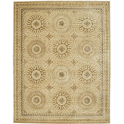 Hand-tufted Traditional Chateau Wool Rug (5'6 x 8'6)