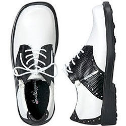 Carly Black Lizard Women's Golf Shoe