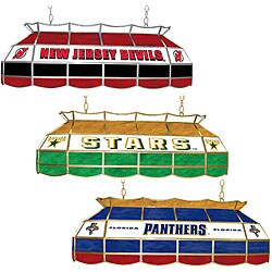 Licensed NHL 40-inch Stained Glass Tiffany-style Light
