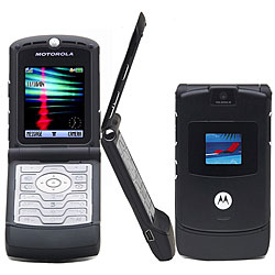 Motorola Black Razr V3 Unlocked GSM Cell Phone (Refurbished)