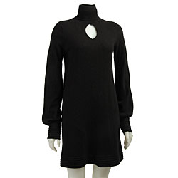Rampage Junior's Turtleneck Key Hole Dress