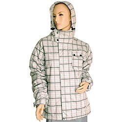 Pulse Women's Snow Plaid Snowboard Jacket 