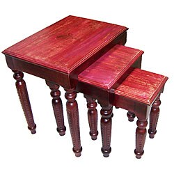Bold Bluff 3-piece Nested Table Set (India)