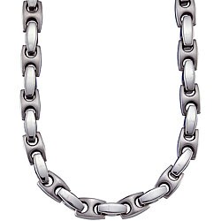 Stainless Steel Men's Link Necklace 