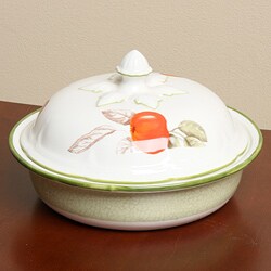 Villeroy & Boch Cascara 8.5-inch Round Covered Server