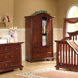 Hardwood Paprika Armoire