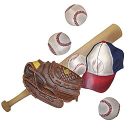 Outer Edges 'Baseball' Wall Art