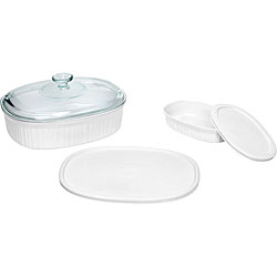 CorningWare French White 5-piece Set