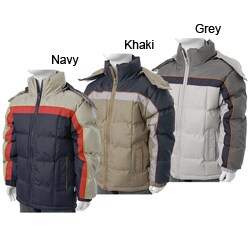 LBH Boy's Quilted Winter Hooded Coat