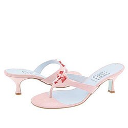 Cynthia Rowley Titanic Pale Pink Suede/Coral