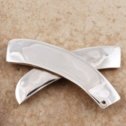 Sterling Silver 'X' Brooch (Mexico)